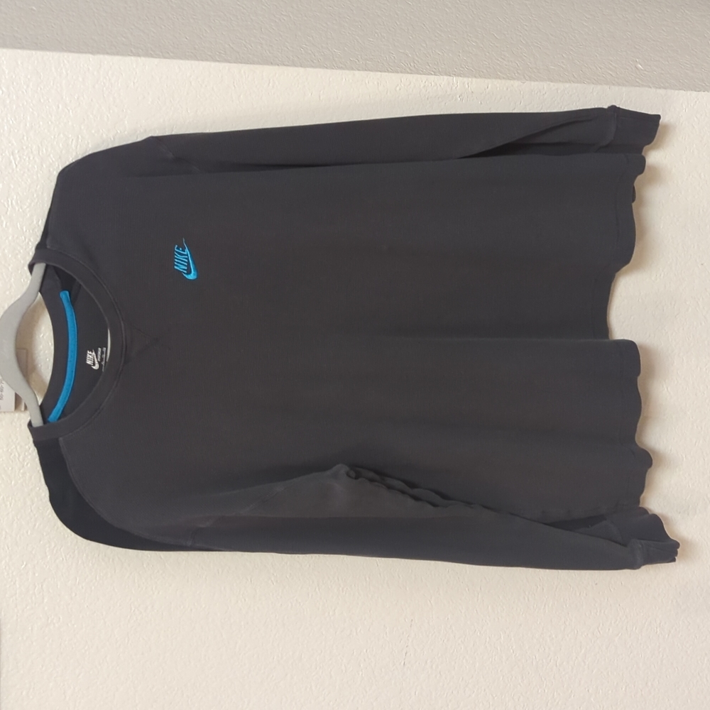 Men's Nike Sportswear XL Grey Long Sleeve Shirt